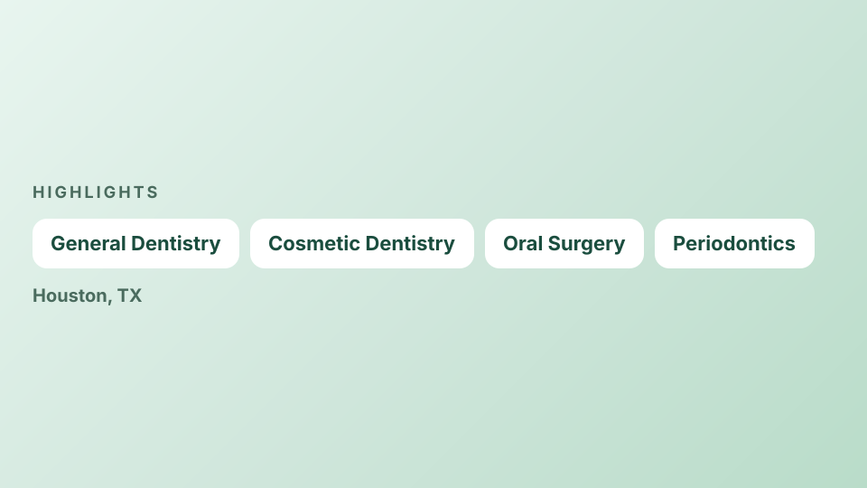 Matouk Family Dentistry of Houston — highlights
