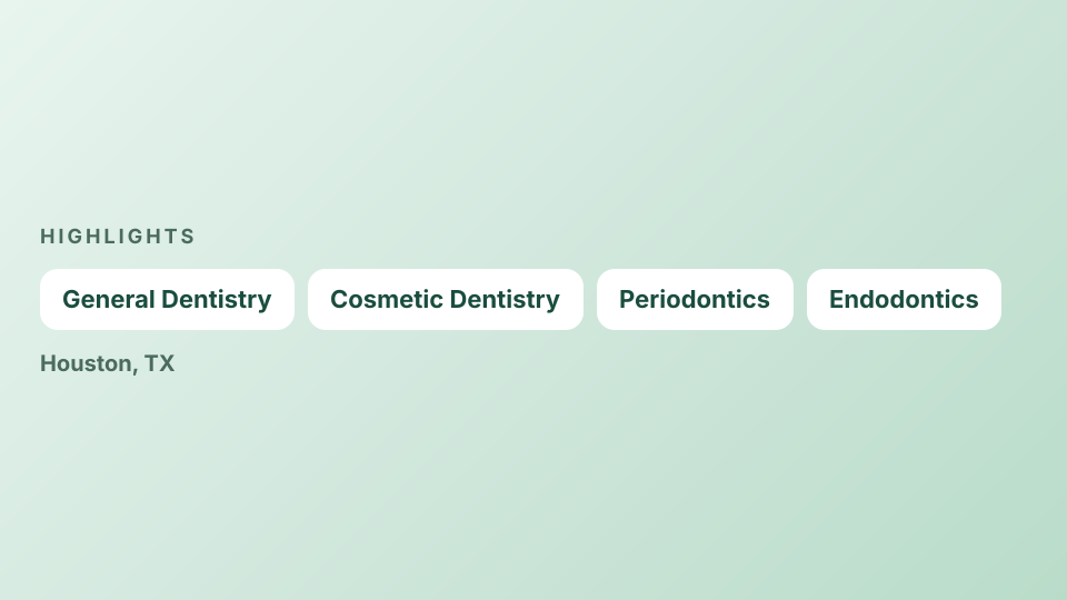 River Oaks Dental Arts — highlights