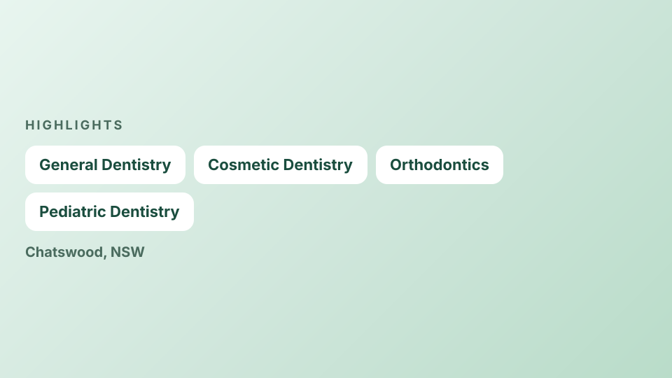 So Dental — highlights
